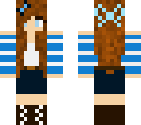 cute blue girl