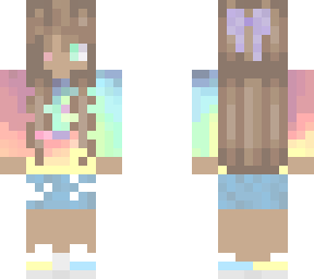 girl rainbow