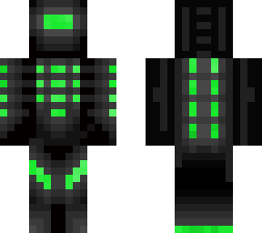 green glow robot