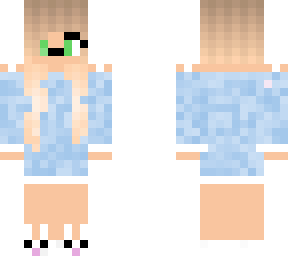 light blue pjs (please read the description)