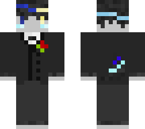 mo0n in wedding suit