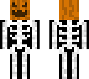 outer layer pumpkin skeleton