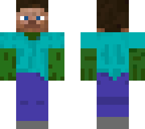 zombie head steve!