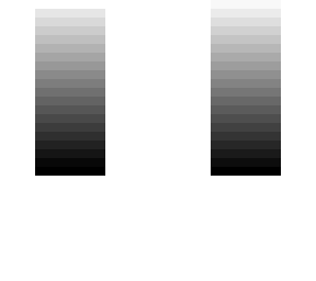 black and white