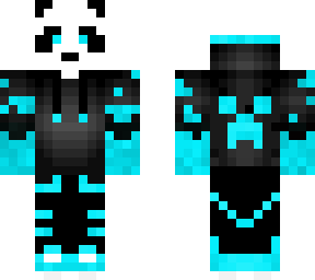 blue panda
