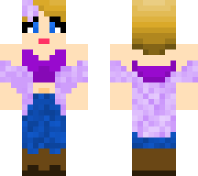 cute crop  in purple