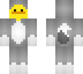 duck in wolf onesie
