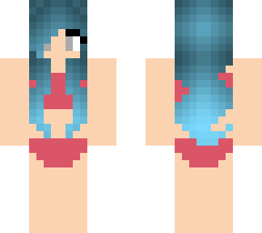 marina in a swimsuit