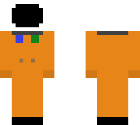 orange space suit