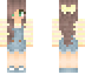 overalls girl - edit - wip