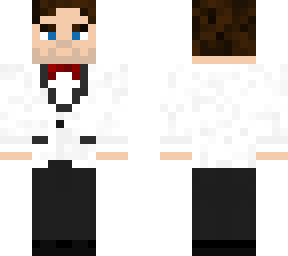 white suit