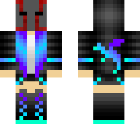 aqua turqoise (with mask)