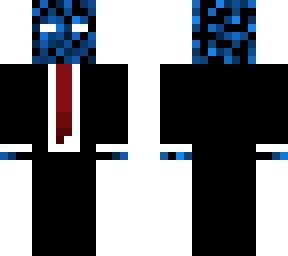 blue business man
