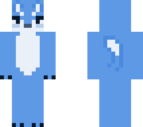 blue husky (unshaded)