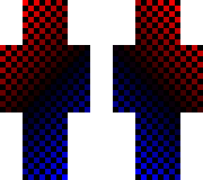 blue/red diagonal gradient w/ checkerboard