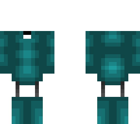 dull cyan gothic outfit - ob