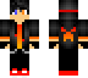 orange jacket