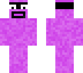 purple man