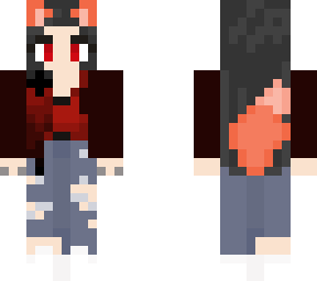 red fox girl