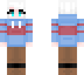 elys with blue eyes