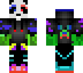 rainbow panda by mellowmarsh1
