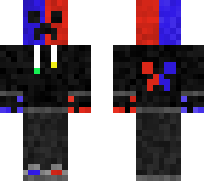red and blue creeper