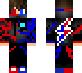 red/blu epic gamer skin tech mode