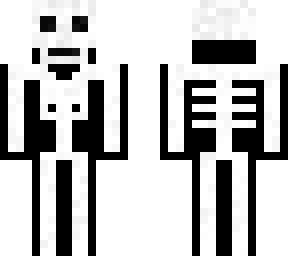 skeleton (black out line)