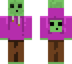 slime with hoddie