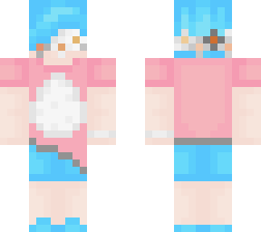 trans boy casual. (flowers on face)