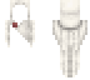 white cloak