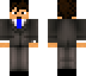 asian with suit