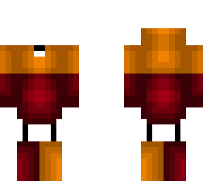 autumn - orange on red hoodie - ob