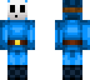 blue shy guy original