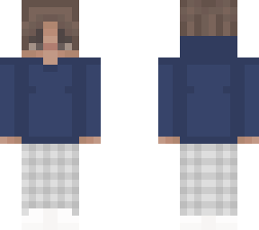 blue sweater