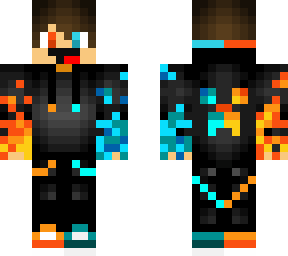 fire and water (happy or derpyface)