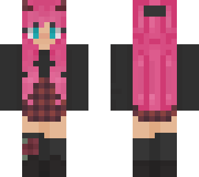 pink haired e-girl