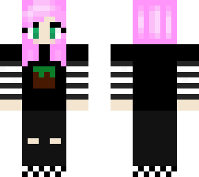 pink haired emo girl