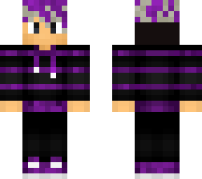 purple shirt