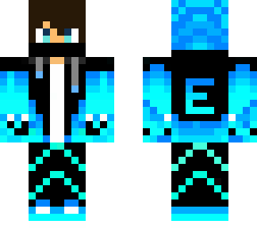 blue hoodie boy