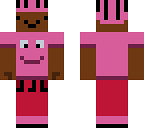challenged black kid with helmet (pink)