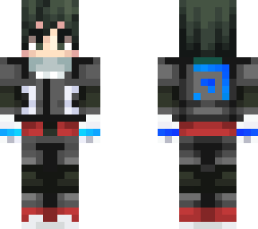 dark deku red