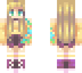 flowery - skintober day 2