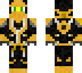 golden ninja w/ lego hands