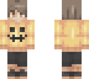 halloween pumpkin boy