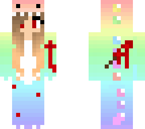 my for hallowen version 3 (my skin in minecraft for hallowen)