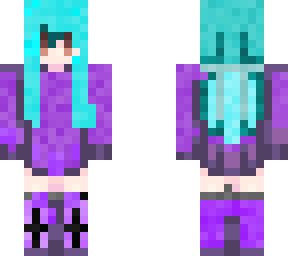 purple lady