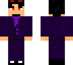 purple suit (2nd layer suit and shoes+ ddemonmore details and bloody knuckles