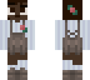 (clothes not mine) filled in skin color roses.
