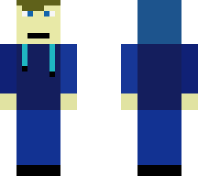 blue hoodie boy
